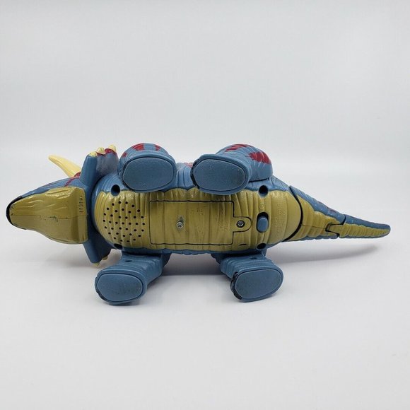 Fisher Price Mattel Trample the Triceratops Dinosaur Toy 2006 TESTED/WORKS - Picture 5 of 7